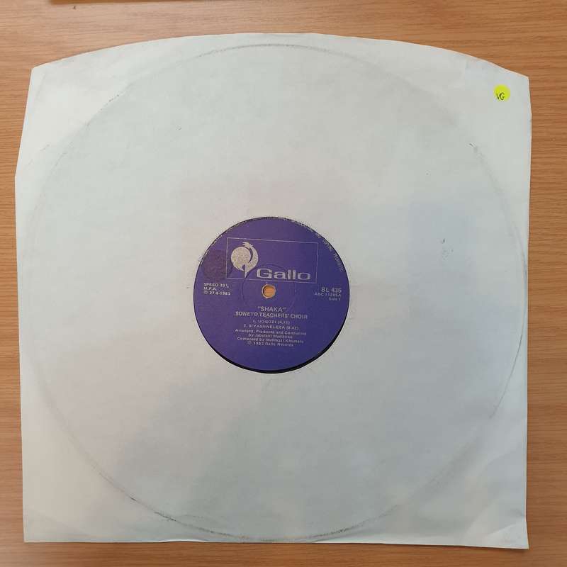 Soweto Teachers Choir  U Shaka  - Vinyl LP Record - Very-Good Quality (VG)