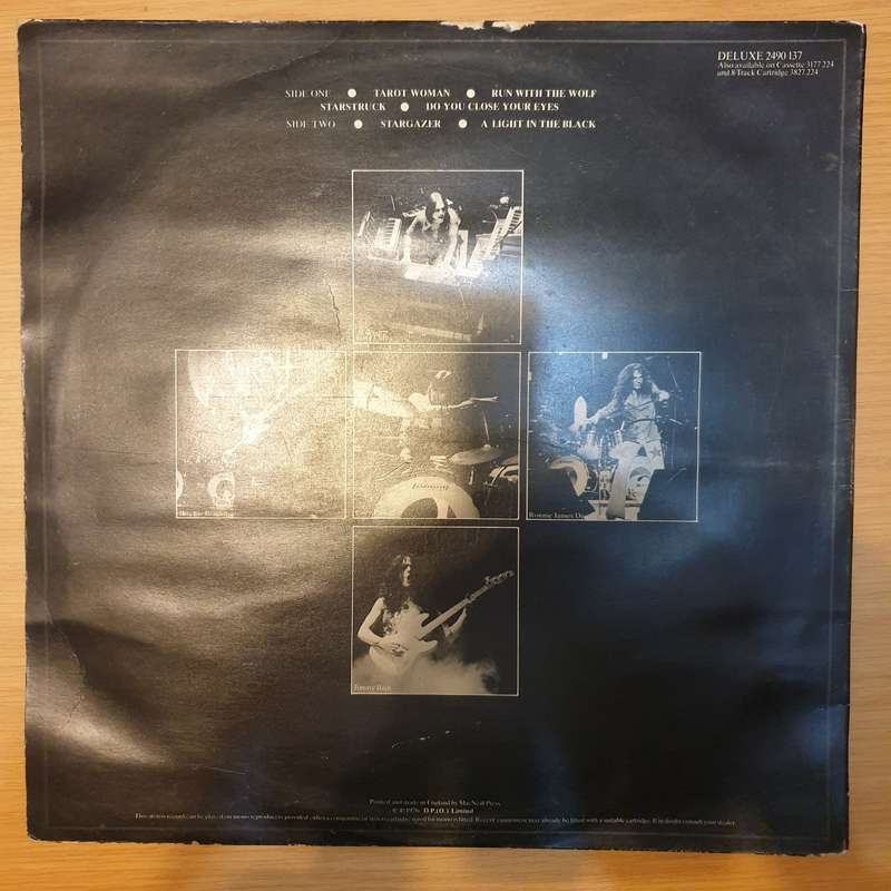 Rainbow  Rainbow Rising - Vinyl LP Record - Very-Good+ Quality (VG+)