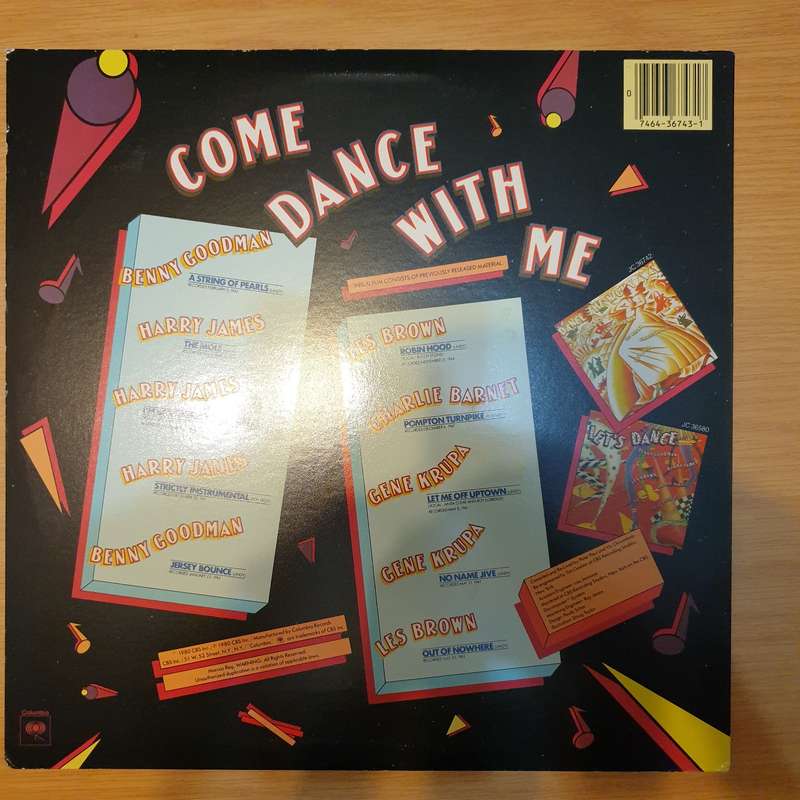 Come Dance With Me - Vinyl LP Record - Very-Good+ Quality (VG+)