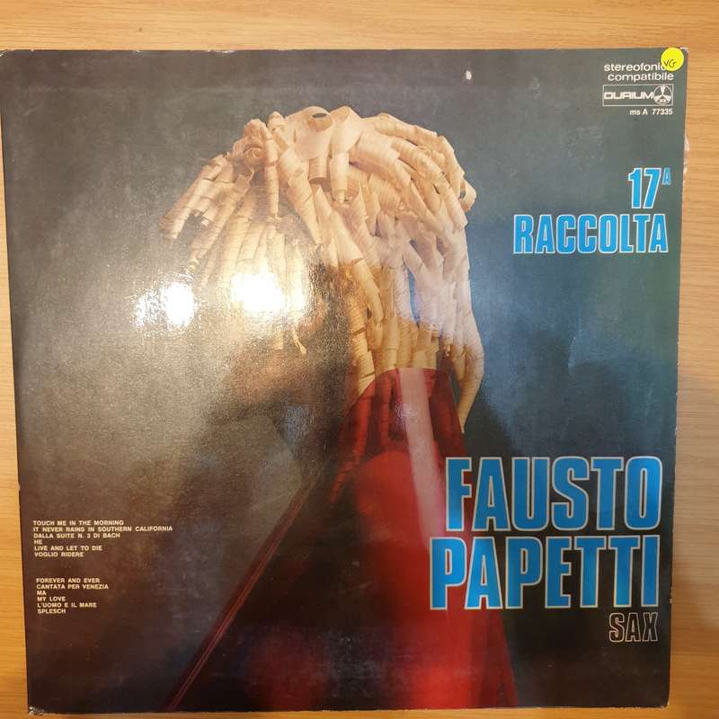 Fausto Papetti  17a Raccolta  - Vinyl LP Record - Very-Good Quality (VG)