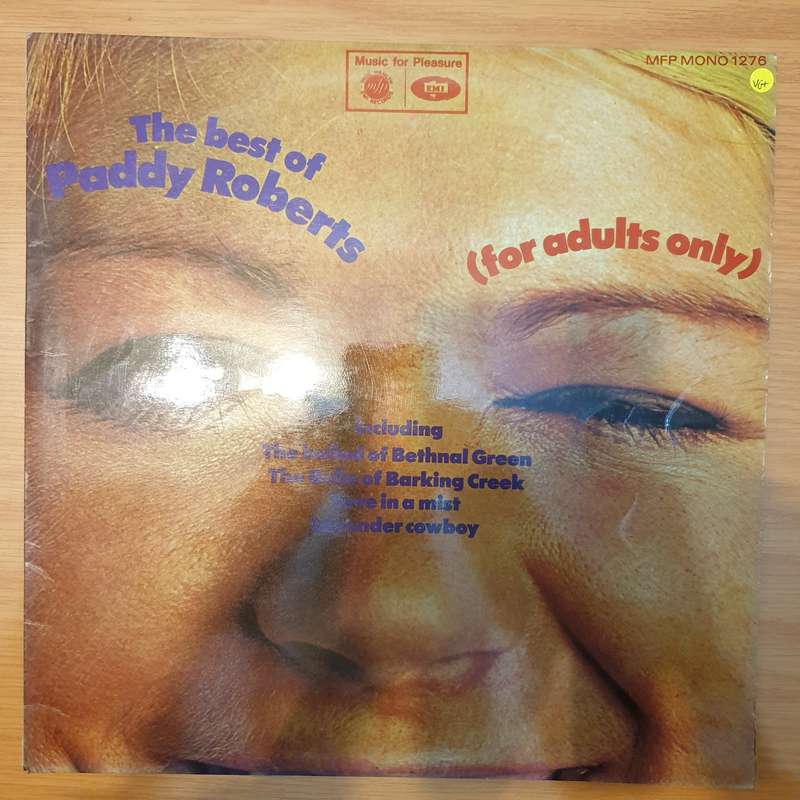 Paddy Roberts   The Best Of Paddy Roberts (For Adults Only) - Vinyl LP Record - Very-Good+ ...