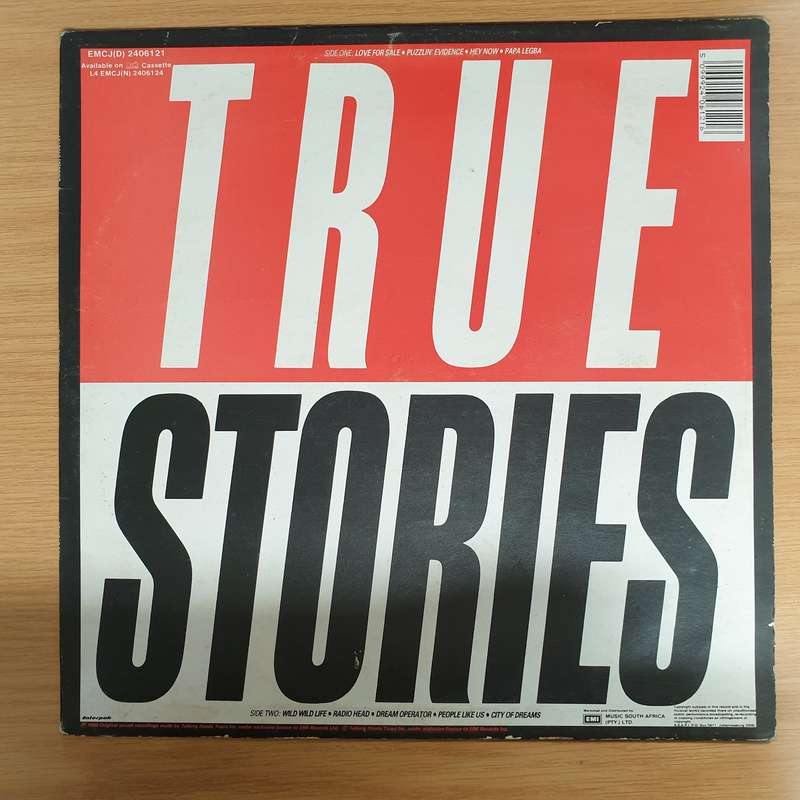 Talking Heads  True Stories - Vinyl LP Record - Very-Good Quality (VG)