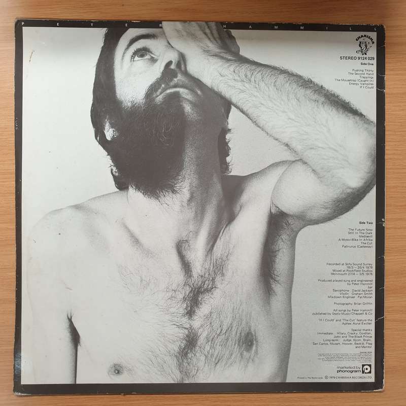 Peter Hammill  The Future Now - Vinyl LP Record - Very-Good+ Quality (VG+)