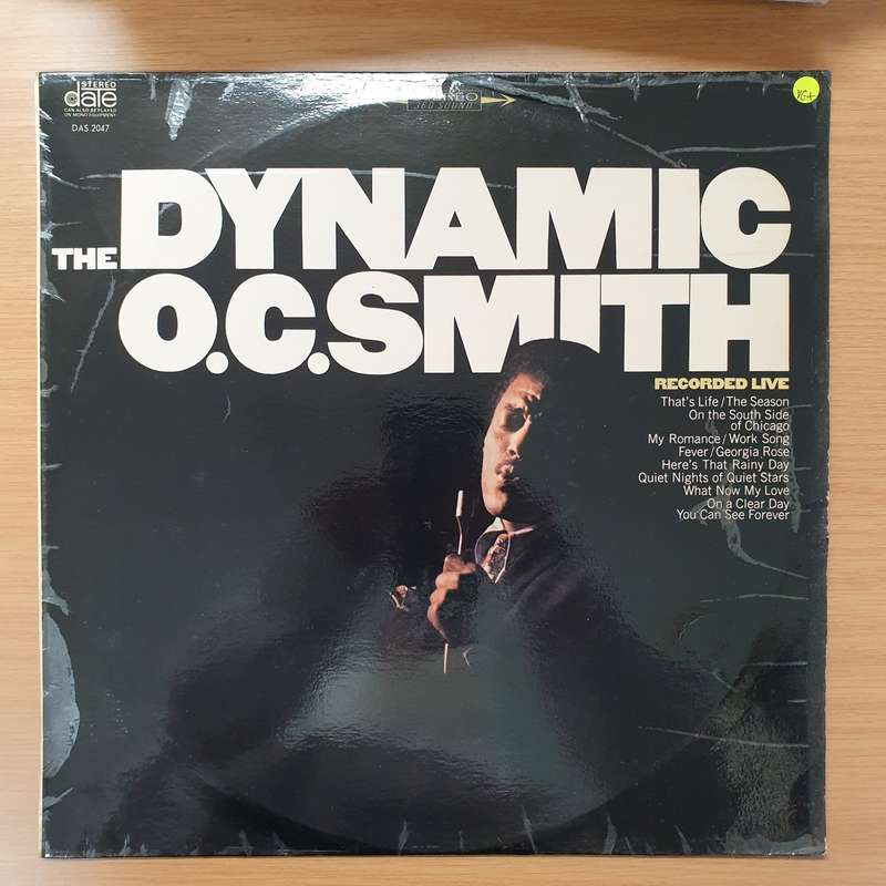 O. C. Smith  The Dynamic O. C. Smith - Recorded Live (DAS) - Vinyl LP Record - Very-Good+ Q...