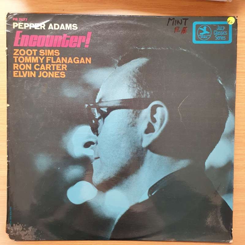 Pepper Adams  Encounter - Vinyl LP Record - Very-Good+ Quality (VG+)