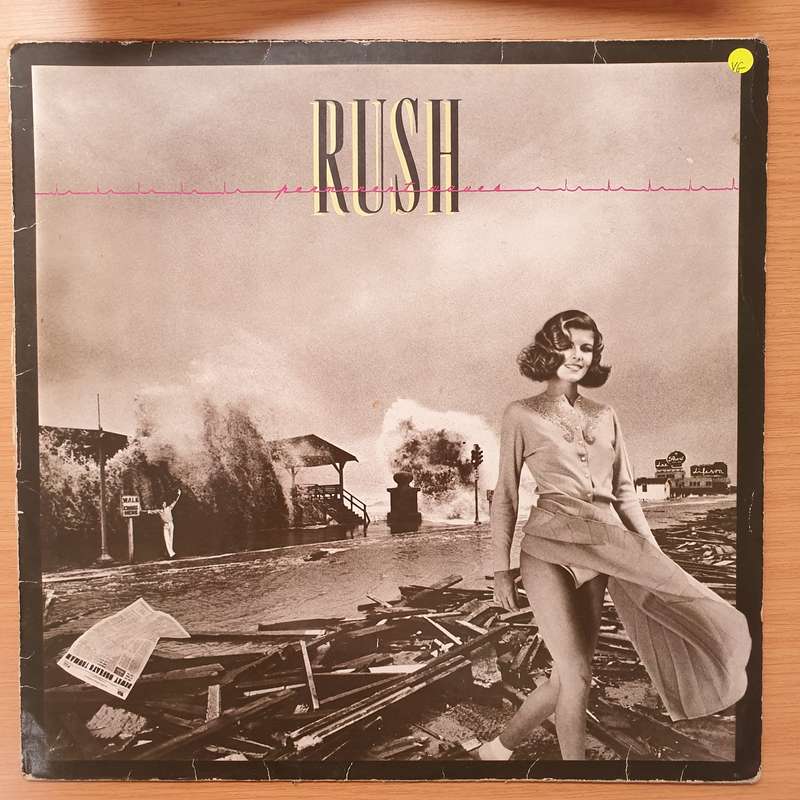 Rush  Permanent Waves - Vinyl LP Record - Very-Good Quality (VG)