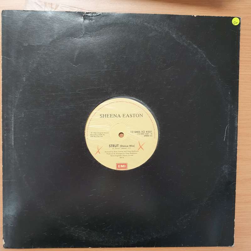 Sheena Easton  Strut - Vinyl LP Record  (G+)