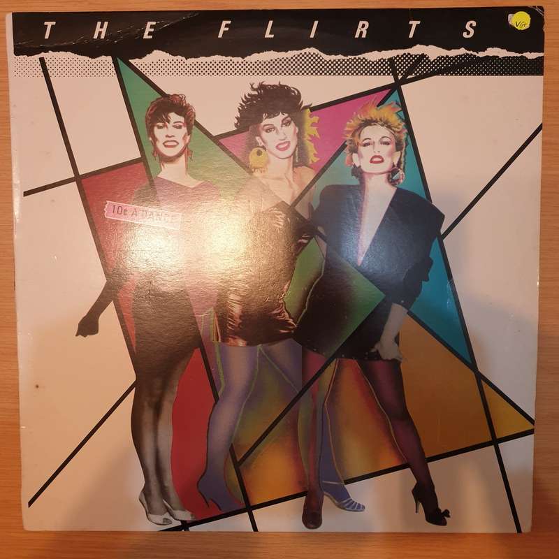 The Flirts  10¢ A Dance - Vinyl LP Record - Very-Good+ Quality (VG+)