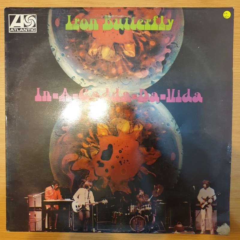 Iron Butterfly  In-A-Gadda-Da-Vida - Vinyl LP Record - Very-Good+ Quality (VG+)