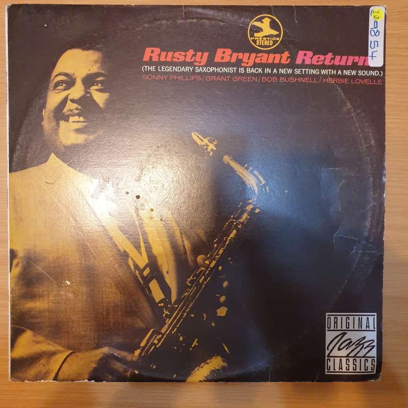 Rusty Bryant  Rusty Bryant Returns - Vinyl LP Record - Very-Good+ Quality (VG+)