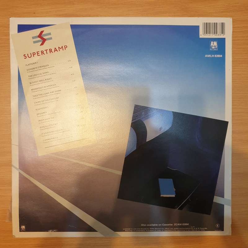 Supertramp  The Autobiography Of Supertramp - Vinyl LP Record  (VG+)