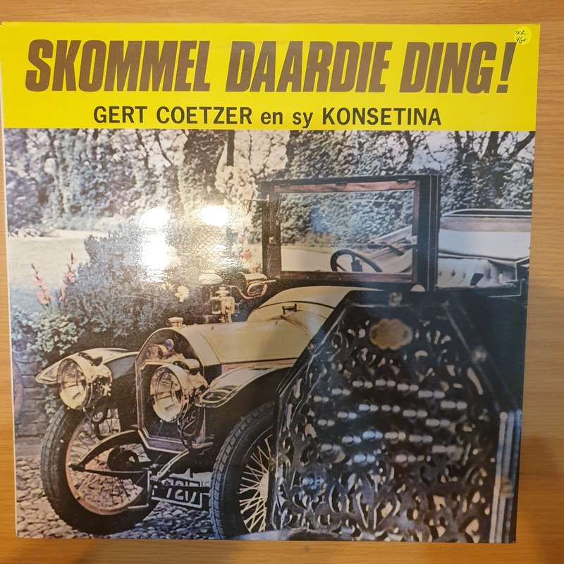 Gert Coetzer - Skommel Daardie Ding  Vinyl LP Record - Very-Good+ Quality (VG+)
