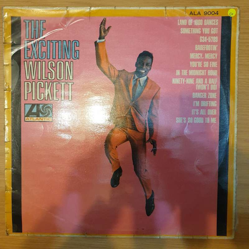 Wilson Pickett  The Exciting Wilson Pickett - Vinyl LP Record - Good+ Quality (G+)