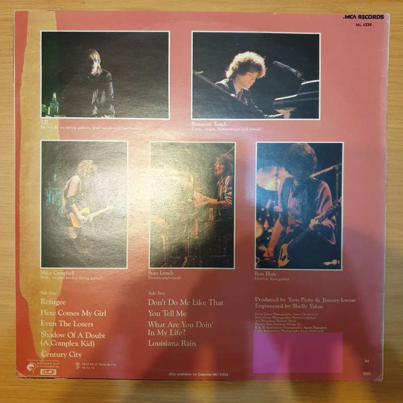 Tom Petty And The Heartbreakers  Damn The Torpedoes - Vinyl LP Record - Opened  - Very-Good...