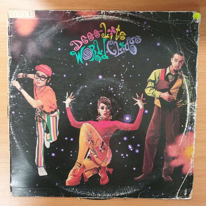 Deee-Lite  World Clique  Vinyl LP Record - Very-Good- Quality (VG-)