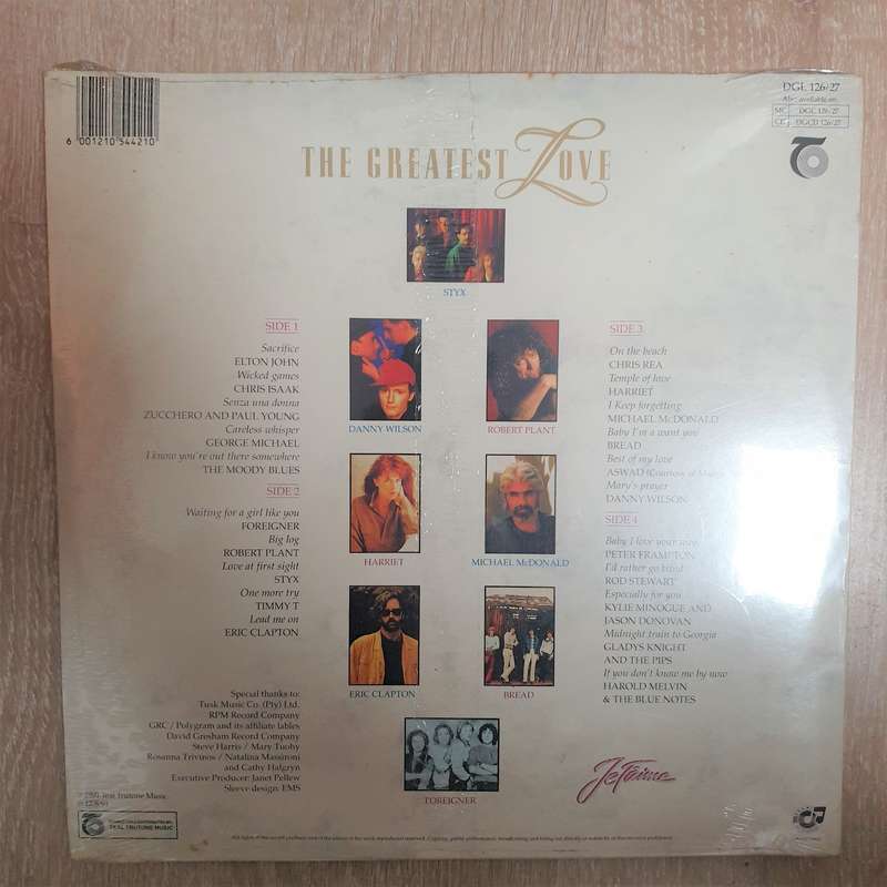 The Greatest Love - Original Artists - Double Vinyl LP Record - Sealed