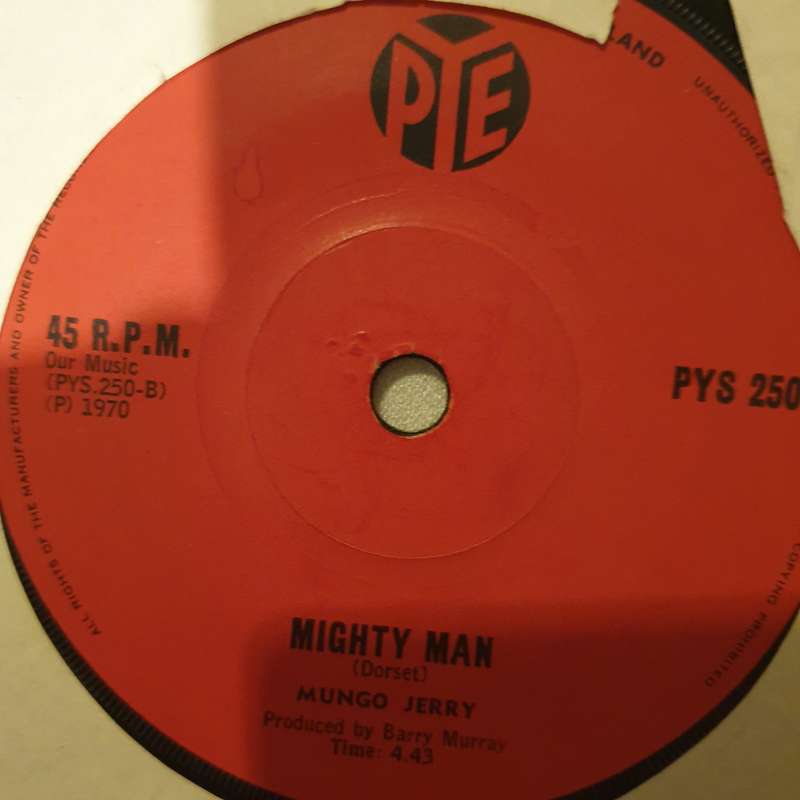 Mungo Jerry  In The Summertime  - Vinyl 7" Record - Very-Good+ Quality (VG+)