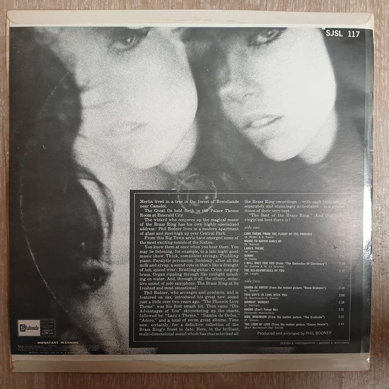 The Brass Ring Featuring Phil Bodner  The Best Of The Brass Ring - Vinyl LP Record  - Very-...