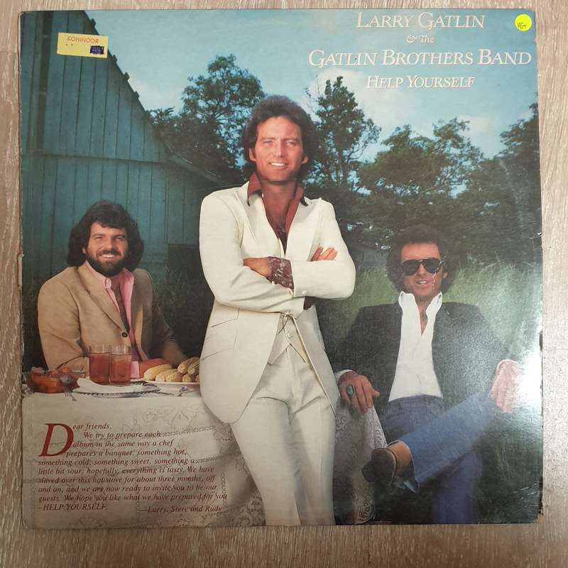 Larry Gatlin & The Gatlin Brothers Band  Help Yourself - Vinyl LP Record  - Very-Good+ Qual...