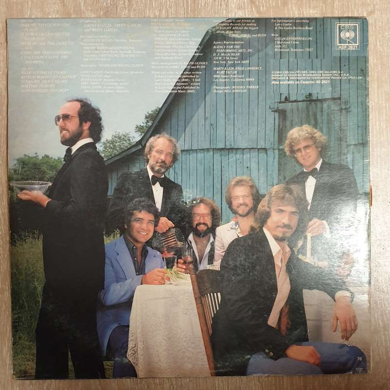 Larry Gatlin & The Gatlin Brothers Band  Help Yourself - Vinyl LP Record  - Very-Good+ Qual...