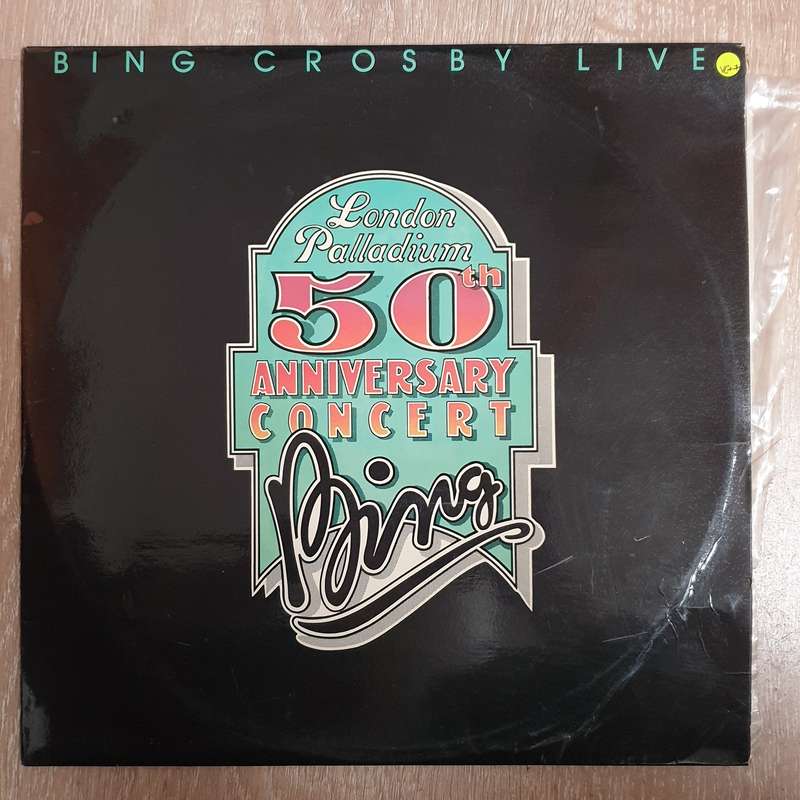 Bing Crosby Live At The London Palladium  Double Vinyl LP Record - Very-Good+ Quality (VG+)