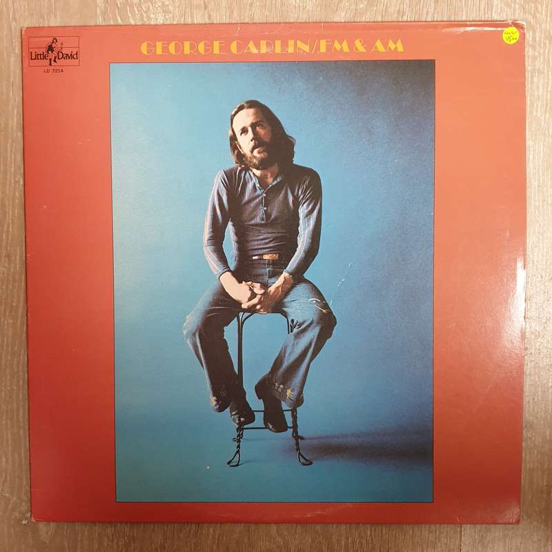 George Carlin  FM & AM - Vinyl LP Record - Very-Good+ Quality (VG+)