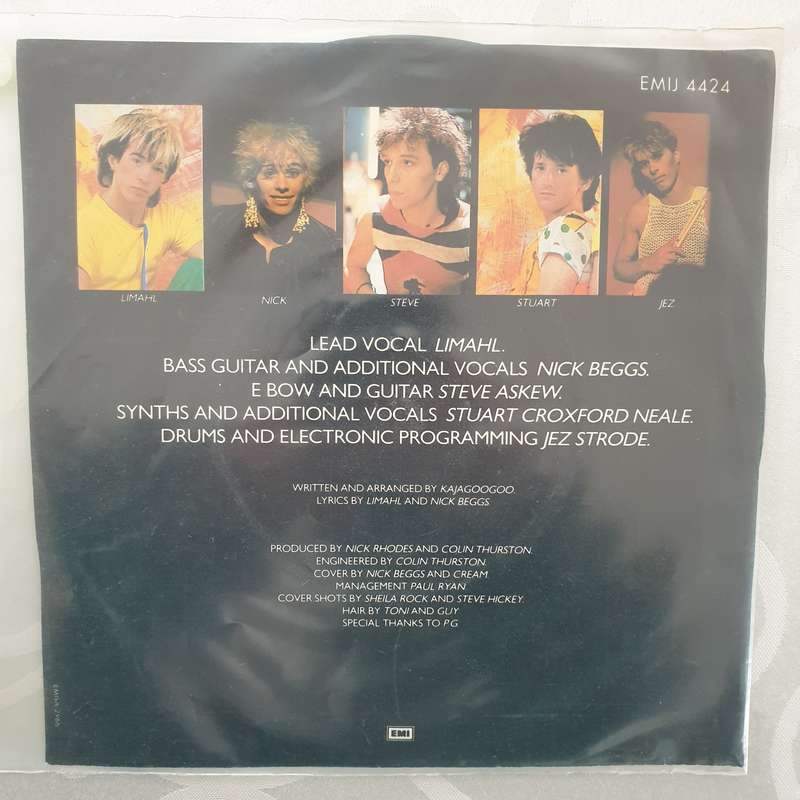 Kajagoogoo  Too Shy - Vinyl 7" Record - Very-Good+ Quality (VG+)