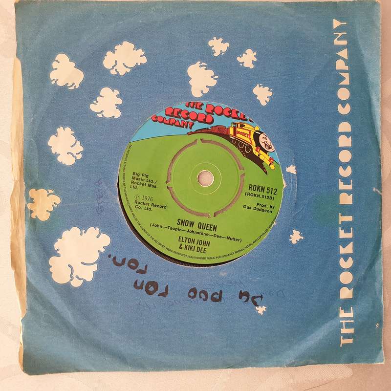 Elton John & Kiki Dee  Don't Go Breaking My Heart - Vinyl 7" Record - Very-Good+ Quality (VG+)
