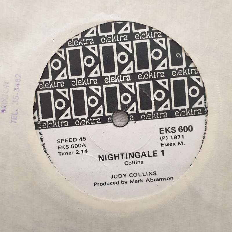Judy Collins  Amazing Grace - Vinyl 7" Record - Very-Good+ Quality (VG+)