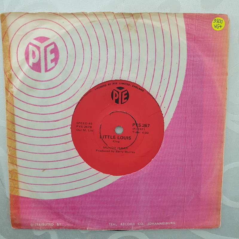 Mungo Jerry  Lady Rose - Vinyl 7" Record - Very-Good+ Quality (VG+)