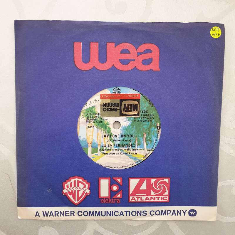 Luisa Fernandez  Lay Love On You / Make Me Feel Alright - Vinyl 7" Record - Very-Good+ Qual...