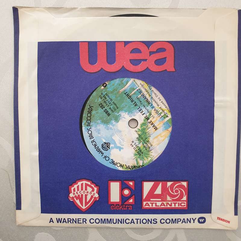 Luisa Fernandez  Lay Love On You / Make Me Feel Alright - Vinyl 7" Record - Very-Good+ Qual...