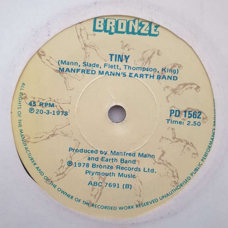 Manfred Mann's Earth Band  Mighty Quinn - Vinyl 7" Record - Very-Good+ Quality (VG+)