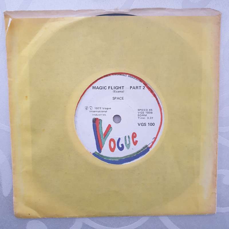 Space  Magic Fly - Vinyl 7" Record - Very-Good+ Quality (VG+)