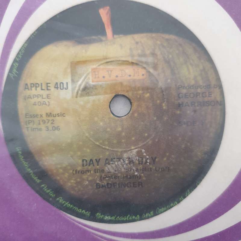 Badfinger  Day After Day - Vinyl 7" Record - Very-Good+ Quality (VG+)