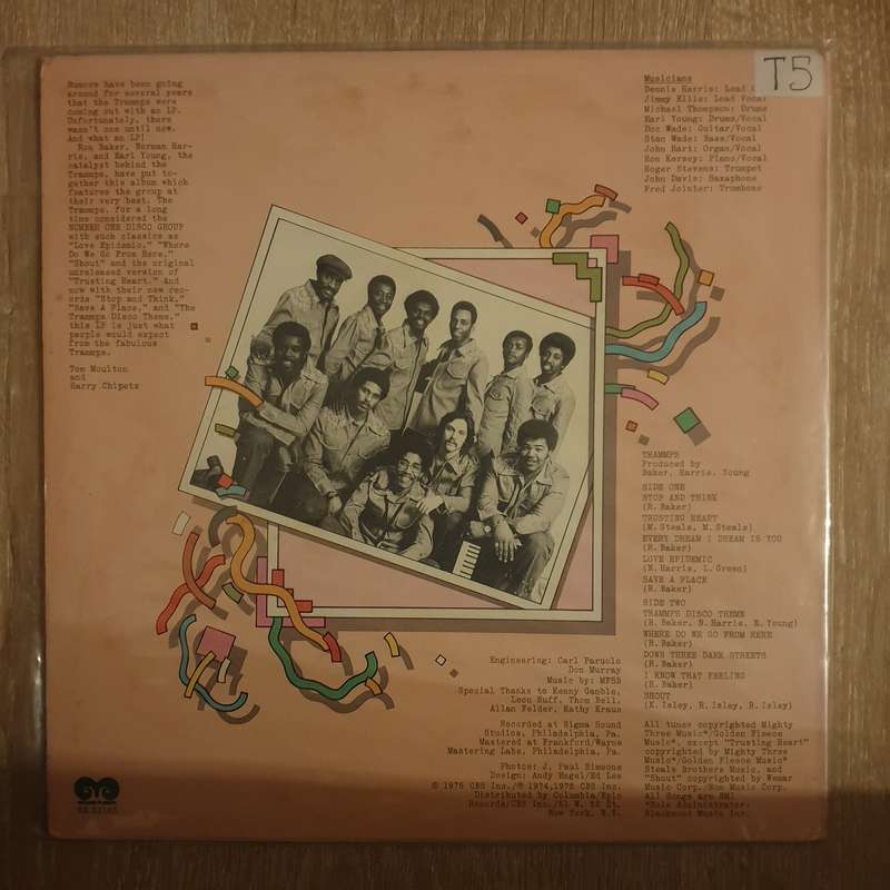 Trammps  Trammps - Vinyl LP Record - Very-Good+ Quality (VG+)