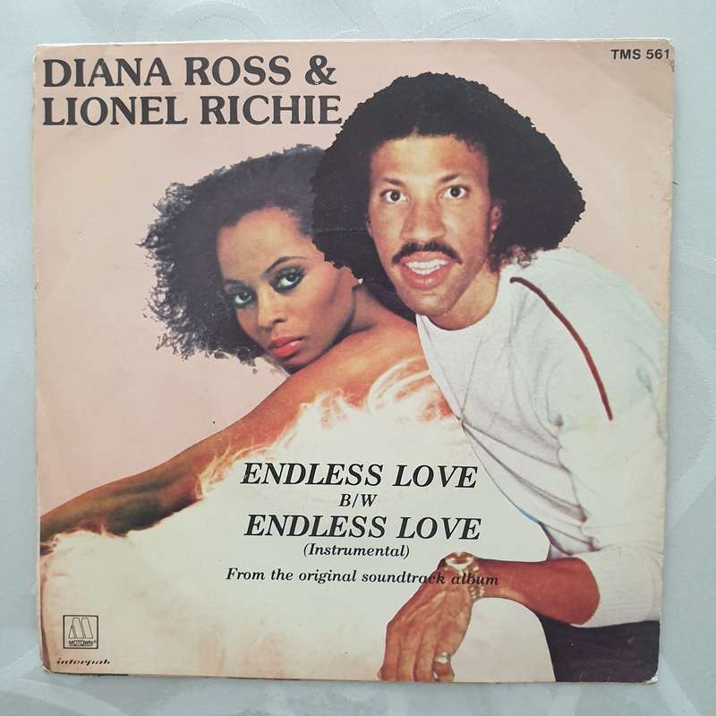 Diana Ross And Lionel Richie  Endless Love - Vinyl 7" Record - Very-Good Quality (VG)