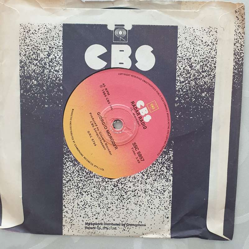 Berlin  Take My Breath Away - Vinyl 7" Record - Very-Good+ Quality (VG+)