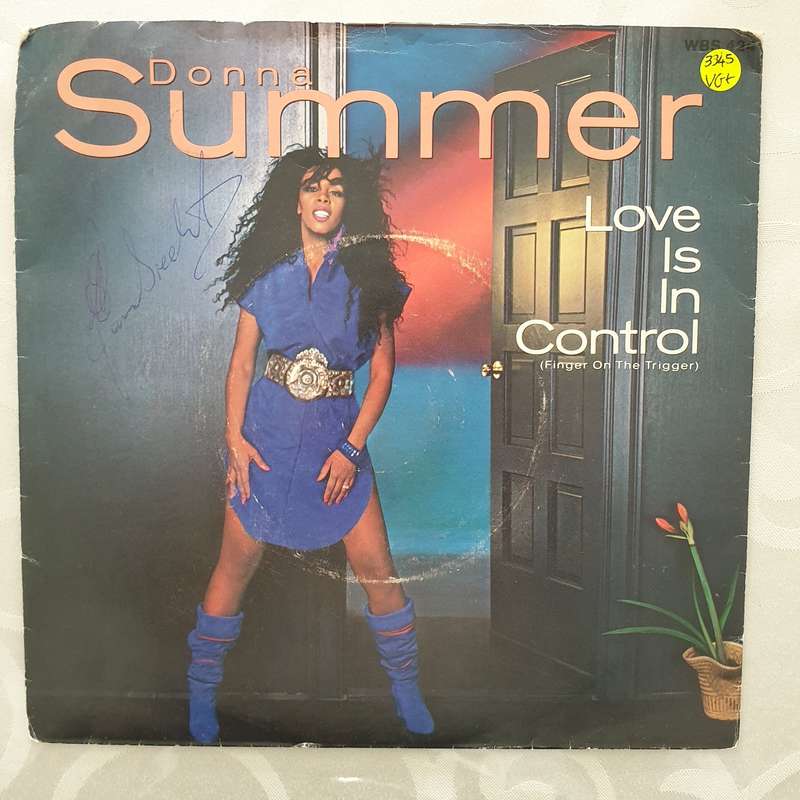 Donna Summer  Love Is In Control (Finger On The Trigger) - Vinyl 7" Record - Very-Good+ Qua...
