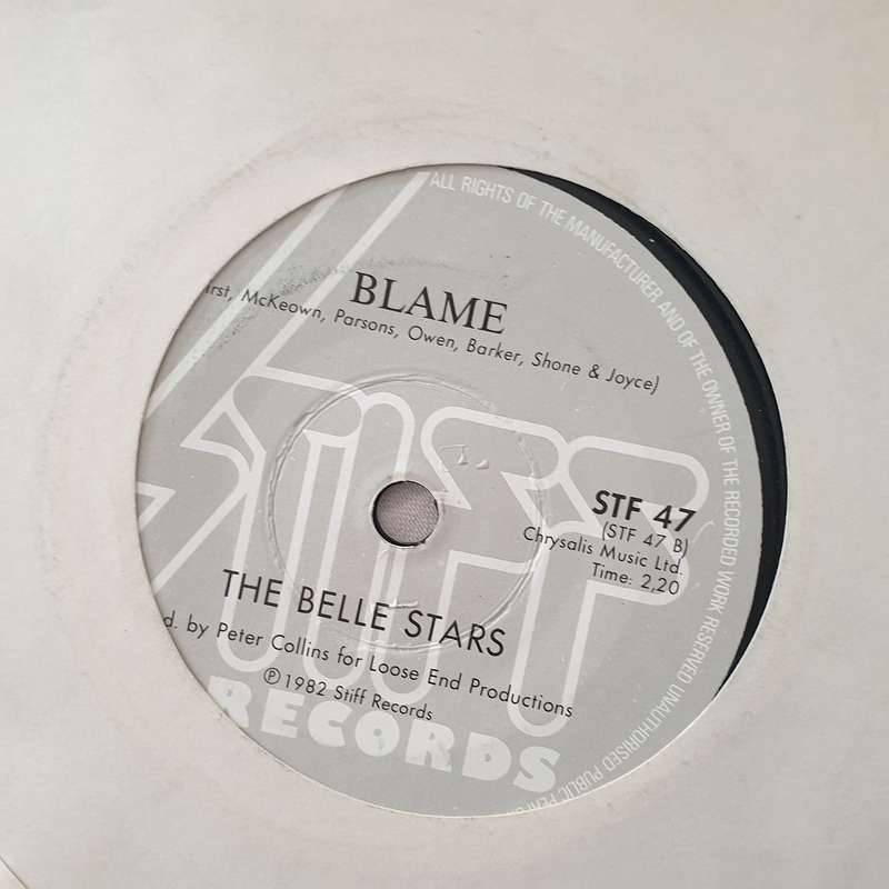 The Belle Stars  The Clapping Song - Vinyl 7" Record - Very-Good+ Quality (VG+)
