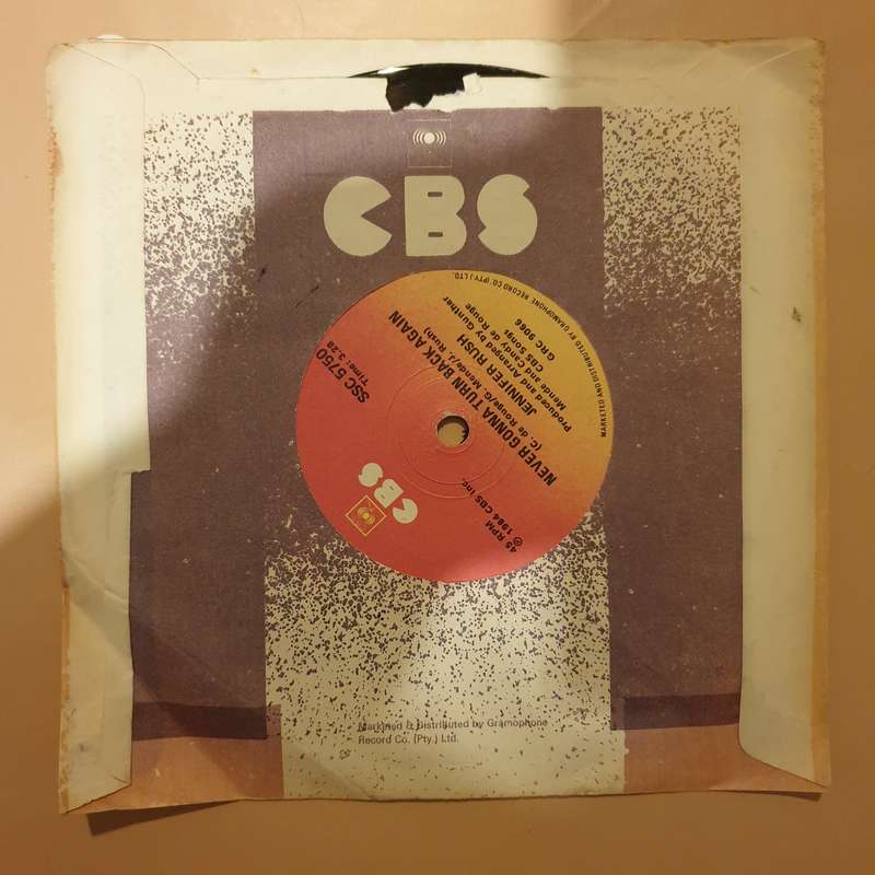 Jennifer Rush  Ring Of Ice - Vinyl 7" Record - Very-Good+ Quality (VG+)