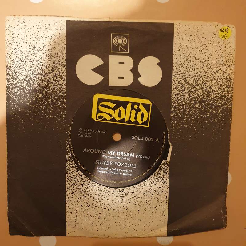 Silver Pozzoli  Around My Dream - Vinyl 7" Record - Very-Good+ Quality (VG+)
