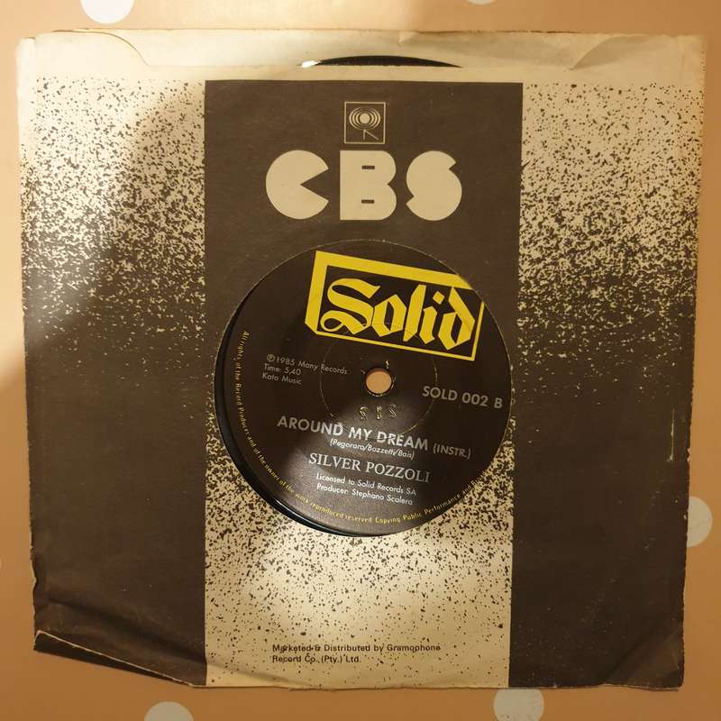 Silver Pozzoli  Around My Dream - Vinyl 7" Record - Very-Good+ Quality (VG+)