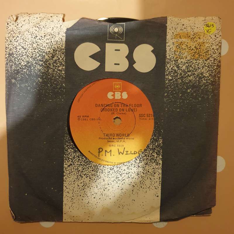 Third World  Dancing On The Floor (Hooked On Love) - Vinyl 7" Record - Opened  - Very-Good ...