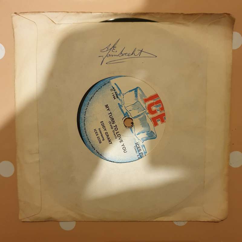 Eddy Grant  Romancing The Stone- Vinyl 7" Record - Very-Good+ Quality (VG+)