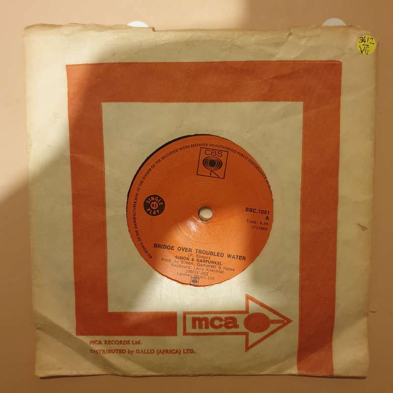 Simon & Garfunkel  Bridge Over Troubled Water / Keep The Customer Satisfied - Vinyl 7" Reco...