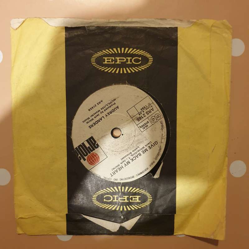 Audrey Landers  Manuel Goodbye - Vinyl 7" Record - Good+ Quality (G+)
