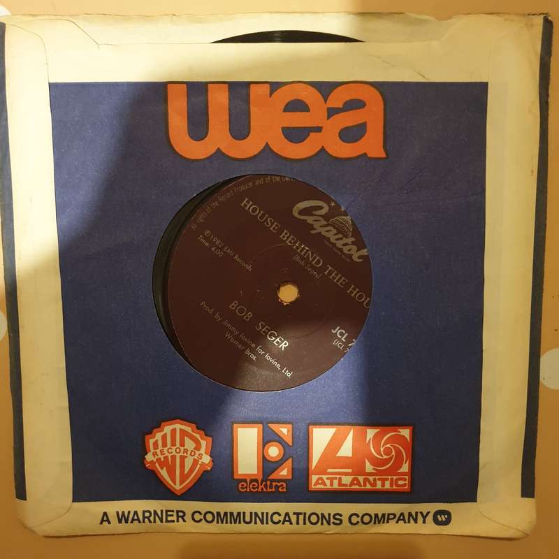 Bob Seger  Shame On The Moon - Vinyl 7" Record - Very-Good+ Quality (VG+)