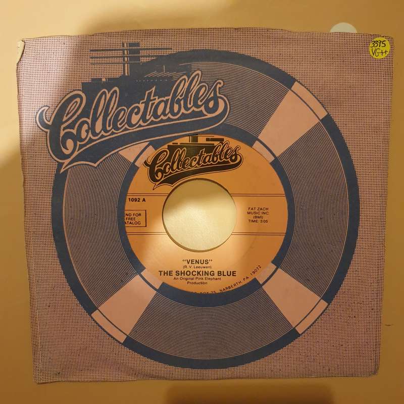 The Shocking Blue  Venus / Hot Sand - Vinyl 7" Record - Very-Good+ Quality (VG+)