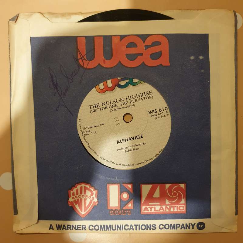 Alphaville  Sounds Like A Melody - Vinyl 7" Record - Very-Good+ Quality (VG+)